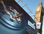 Big Ben and Ashtray sign