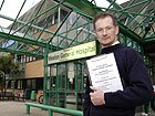 John Penrose at hospital