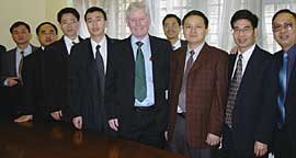 Jim Cunningham MP with a visiting group from Guangdong, China