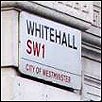 Whitehall street sign