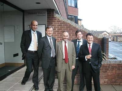 Friday 4th March 2005. Crispin Blunt MP opened the new HQ of broadband service provider, Updata Infrastructure Ltd, in Reigate