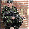 Soldier in Belfast