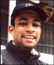 Man smilling
