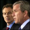Tony Blair and George W Bush