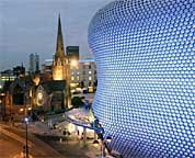 the new Bull Ring shopping centre