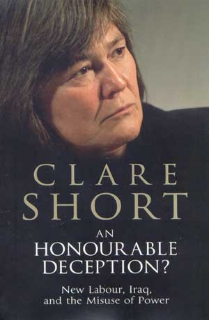 Clare Short - An Honourable Deception? Book Cover