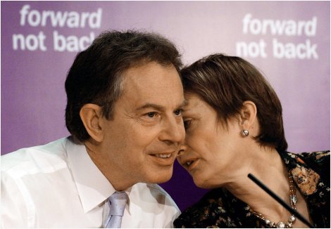 Tony Blair and Tessa Jowell
