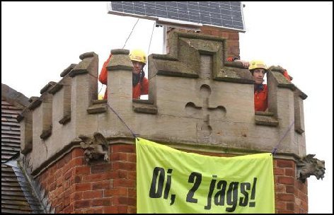 Greenpeace protestors