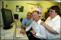 Michael Howard MP visits Shaw Trust