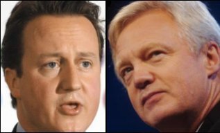 David Cameron and David Davis