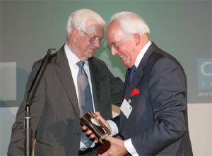 Lord Rix receives his award