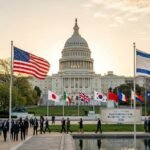 The US Capitol building during 2026 Middle East policy discussions.